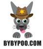 Bybypoo dog poop pick up logo.  