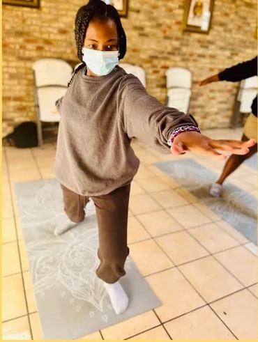 Yoga session of Kenna Camp 2022.