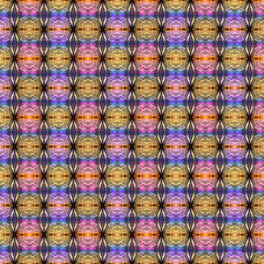 A spectrum of prismatic and joyful colors and subtle happy patterns. Colors include an array of pink