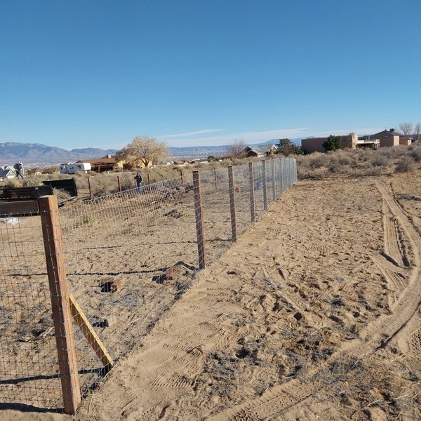 Freddy's Fences providing reliable horse wire fencing in Albuquerque, NM.