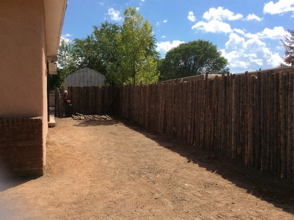 Coyote Fence Installation in Albuquerque, New Mexico