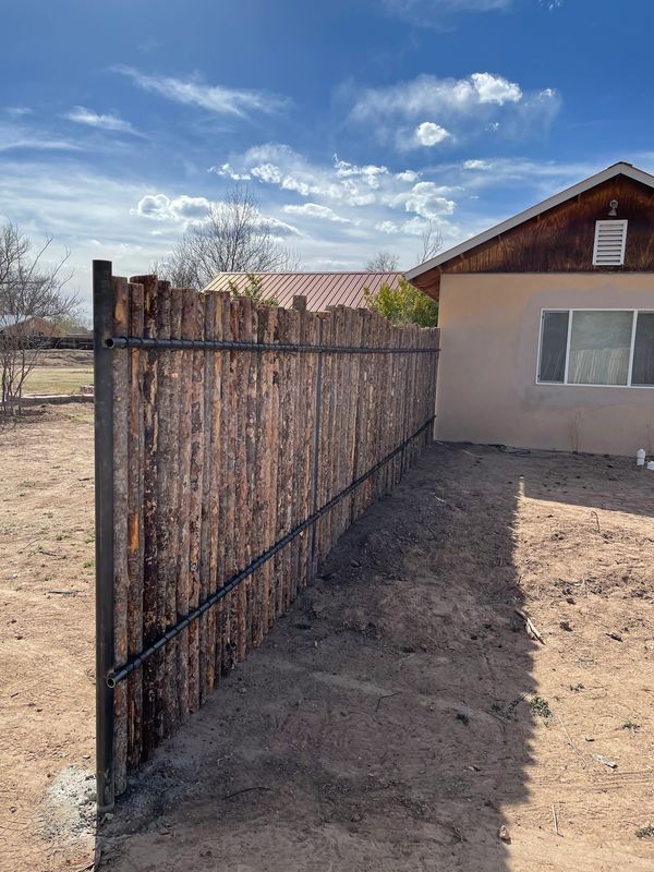 Coyote Fence Installation Tijeras, New Mexico