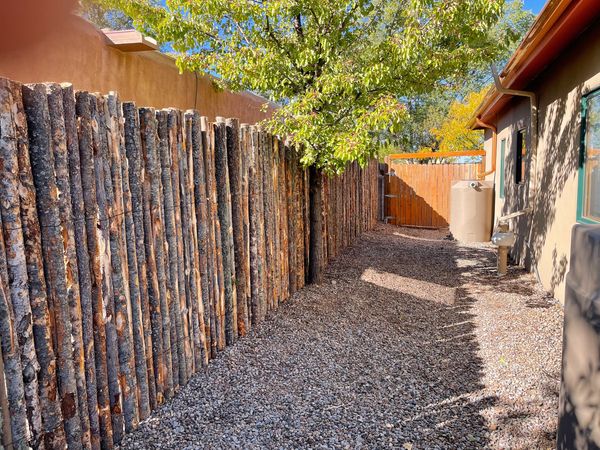 Coyote Fence in Albuquerque, New Mexico