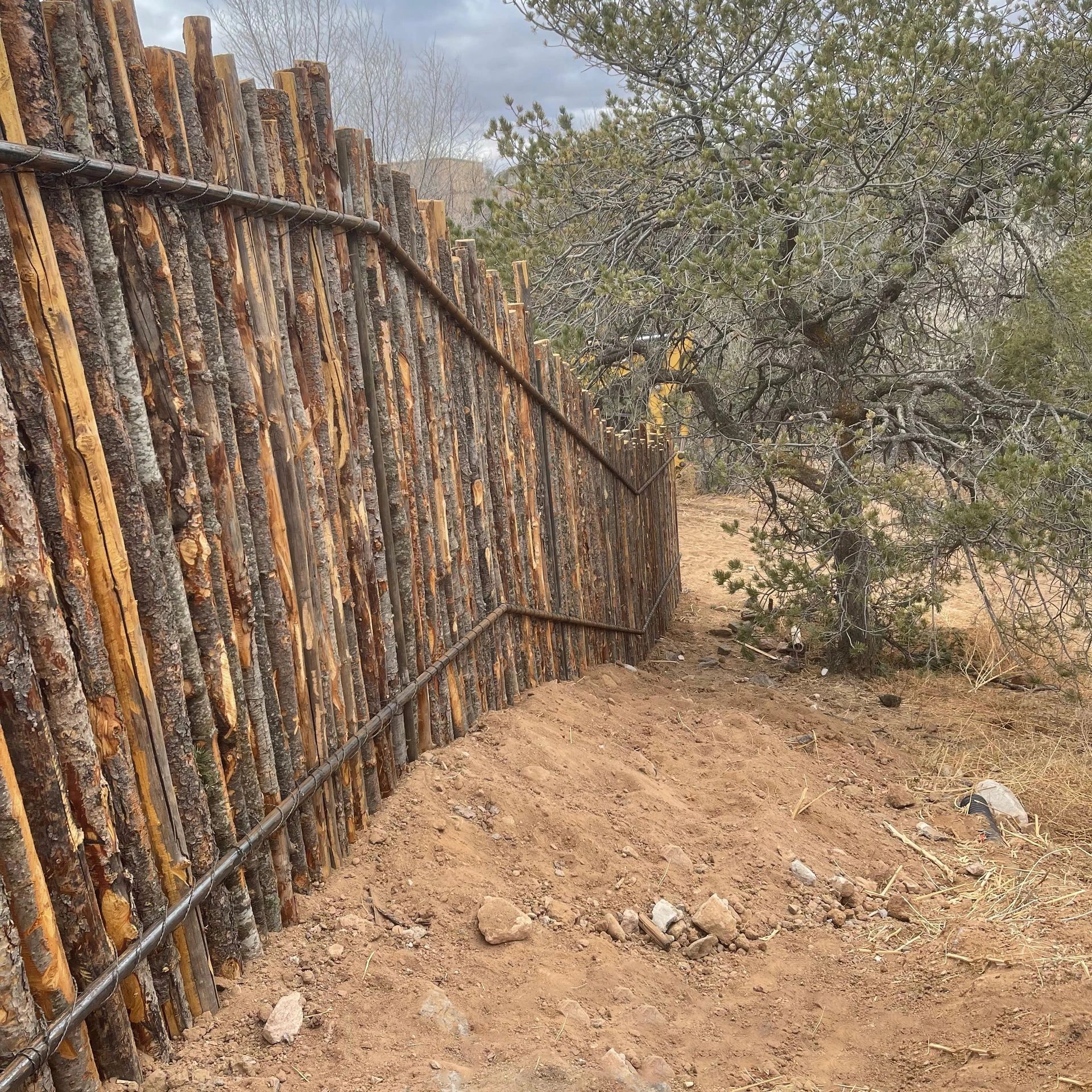 Coyote Fence Installation Albuquerque, New Mexico | Freddy's Fences |