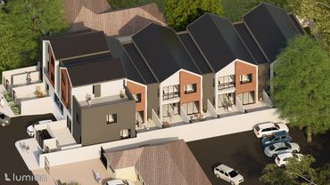 Birds Eye View Render From Front