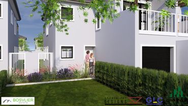 Front Door View Render