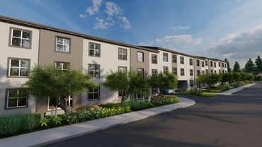 La Rochelle Street View Render of Entrance