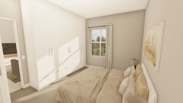 Type B Unit Lounge Render