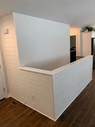Interior carpentry work performed by Rentschler Remodeling and construction in St. Charles, IL.