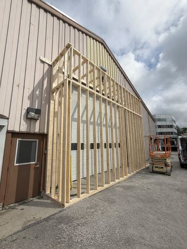 A structure framed by Rentschler Remodeling and Construction in St. Charles, IL.