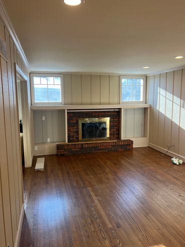 Interior carpentry work performed by Rentschler Remodeling and construction in St. Charles, IL.