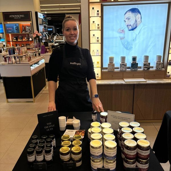 FAB expert at Harrods, promoting our clients products - truffleguys