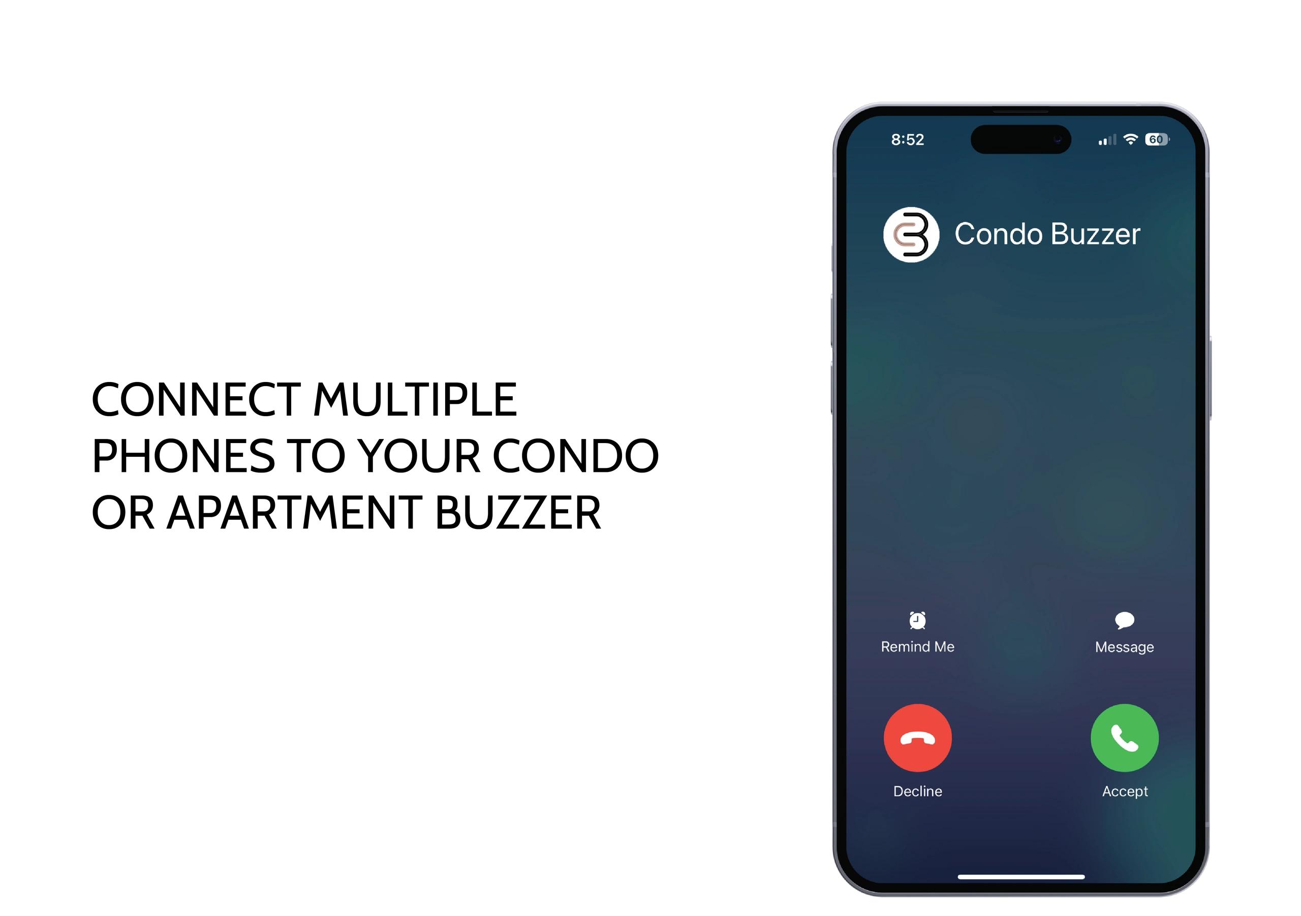 CONNECT MULTIPLE PHONES TO YOUR CONDO OR APARTMENT BUZZER
