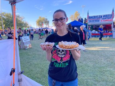 Funnel Cake and Oreos