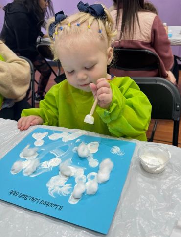 mommy and me class, Long Island, toddler craft