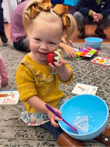 The Happy Bookworm,Literature-based,
Mommy and Me parent and child class located in Plainview spring