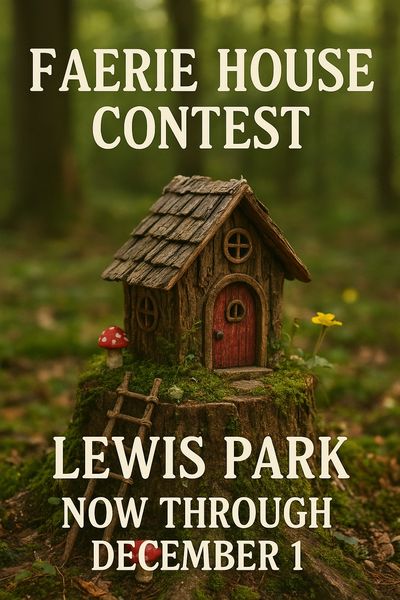 Lewis Park Faerie house competition