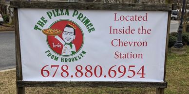 Pizza Prince is open for business this self proclaimed prince of pizza has taken his dough twirling