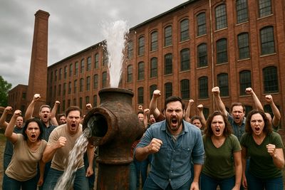 Cotton Mill Lofts stick without water
