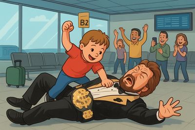 The million dollar man loses the belt.