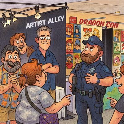Ai artist busted at Atlanta Dragon-con