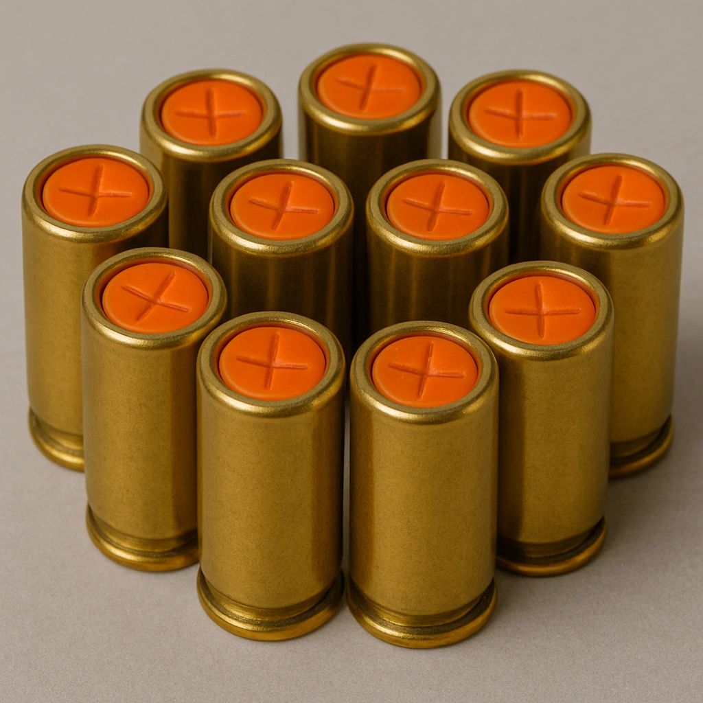 Group of CryBurn rounds.