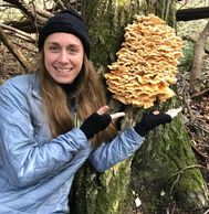 The Botanical Hiker with Chicken of the Woods