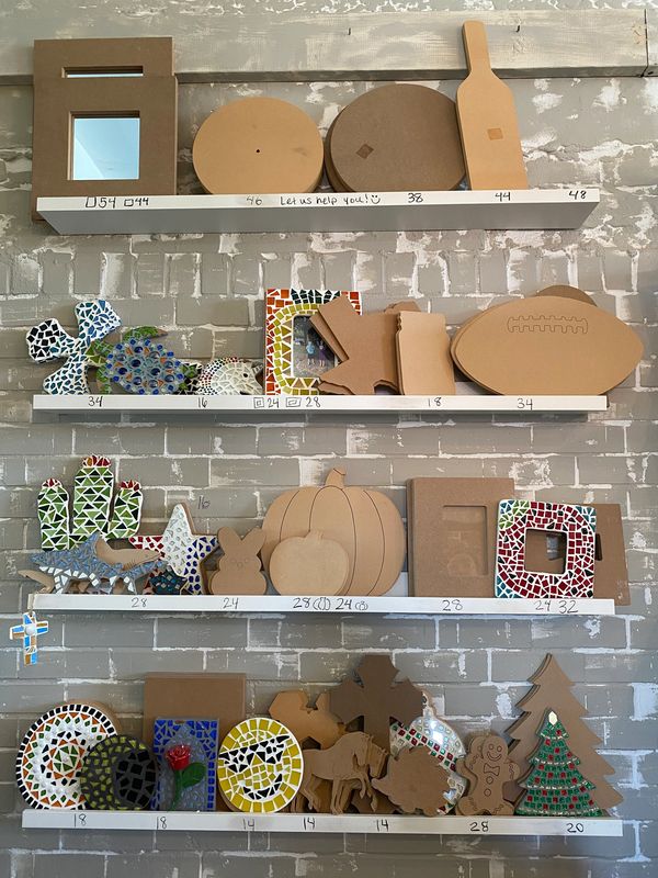 Items for mosaic designs