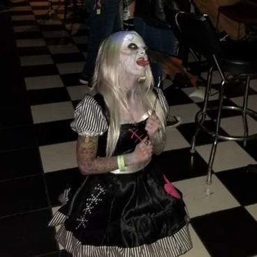 Special Effects Make up. Halloween Image