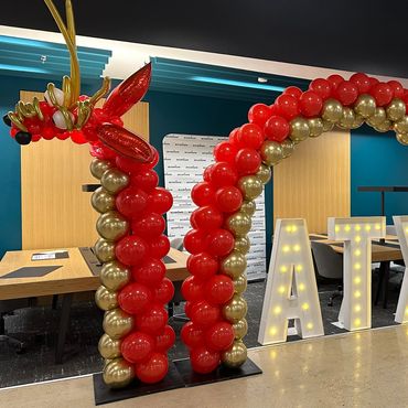 Beam Balloons creates décor for all types of celebrations.