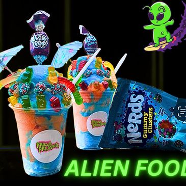 Come try one of our most popular water ice specials, ALIEN FOOD!!!!