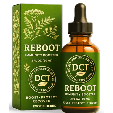 reboot dctherbs, cold, flu, viruses, cough, sneezing, fever, organic, natural