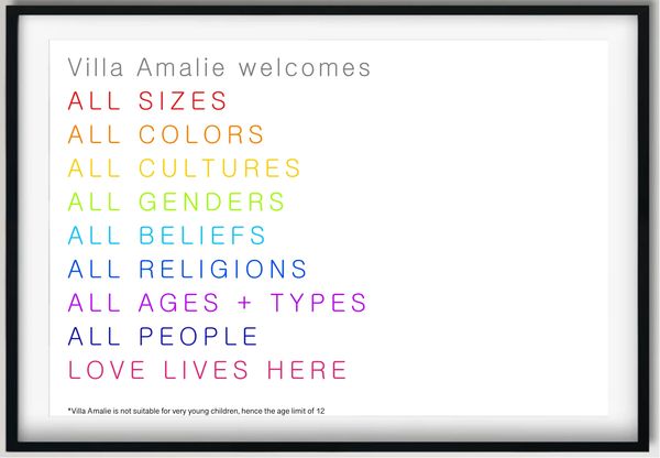 Villa Amalie LGBT LGBTQ Hotel gay Willemstad Cuacao estás incluido amor es amor Curazao orgullo
