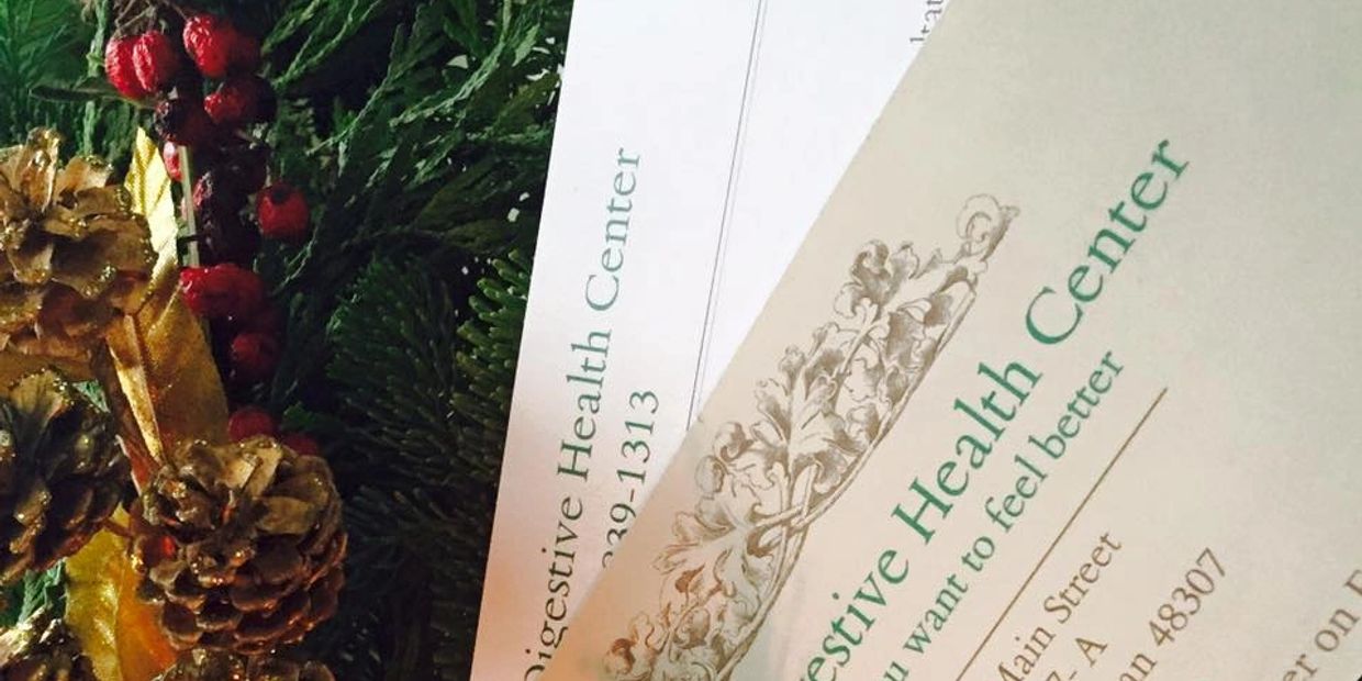 Natural Digestive Health Center Gift Certificates Make Great Presents!
