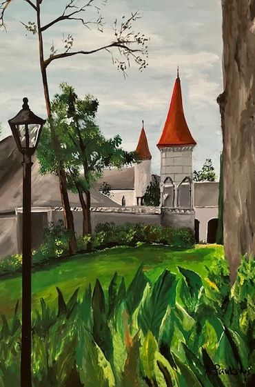 Castle in Medellin, Colombia