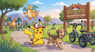 Pikachu from Pokemon.