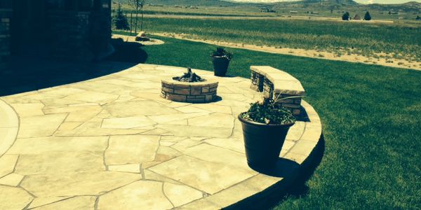 Flagstone Patio Eagle Chase Golf Course