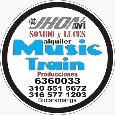 MUSIC TRAIN MegaDj Producciones
DJ JHONWI LaSuperFiesta
3165771203--- 3105515672