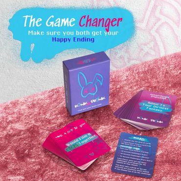 CARD GAME ON PINK CARPET