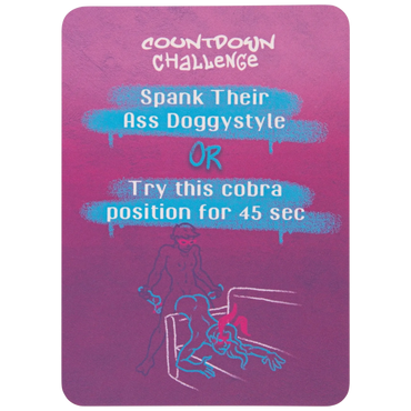 SEX POSTION CARD INSTRUCTION