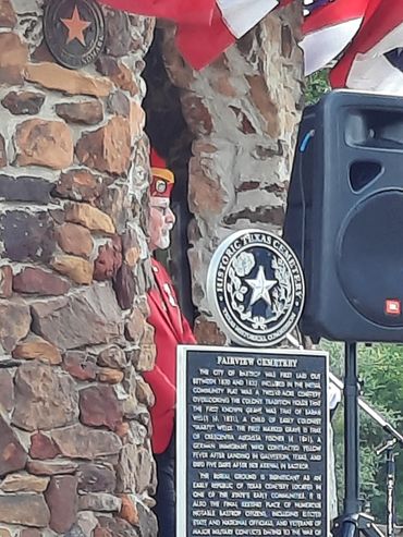 Paymaster Colonel Anthony Poletti spoke on the significance of Memorial Day