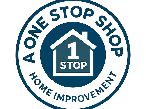 Logo for a one-stop home improvement shop.