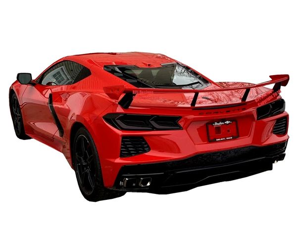 2020-2023 C8 Corvette Next Gen High Wing Spoiler RPI Designs