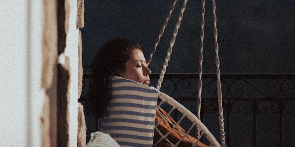 A woman relaxing at the lighthouse retreats Detox retreat