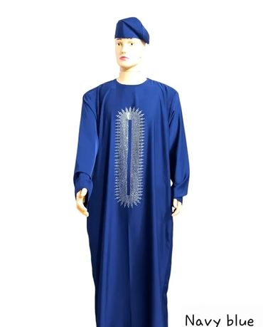 FULL LENGTH KAFTAN SHIRT, FILA CAP AND TROUSER