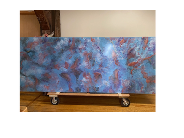 10' working table for a candy shop