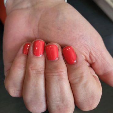 Nails coloured by Asembo