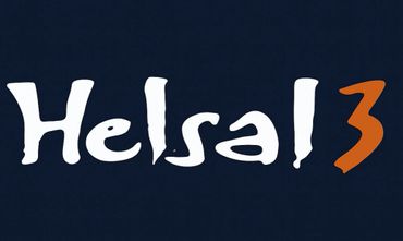 Logo of Helsal 3 with stylized white and orange text on a dark background.