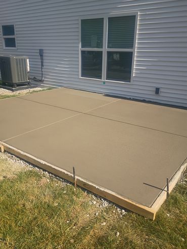 Back yard patio