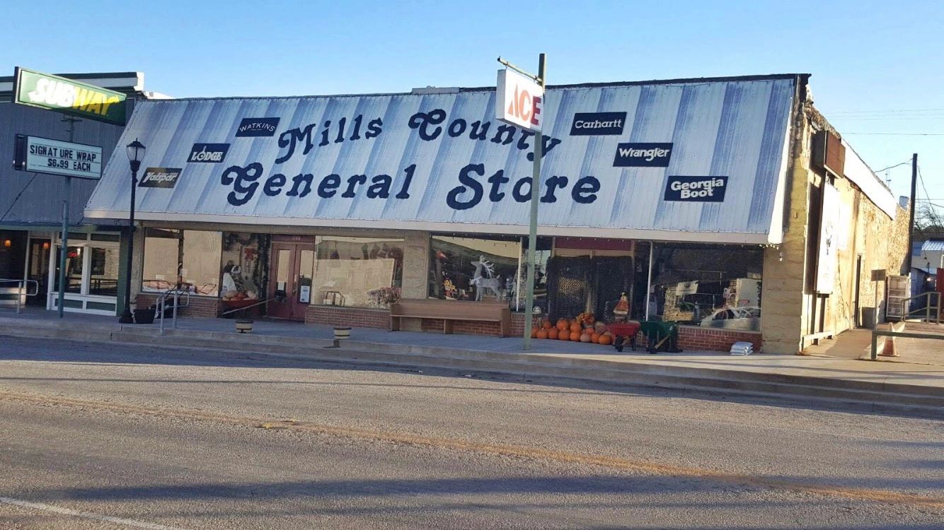 The Real Mills County General Store Home
